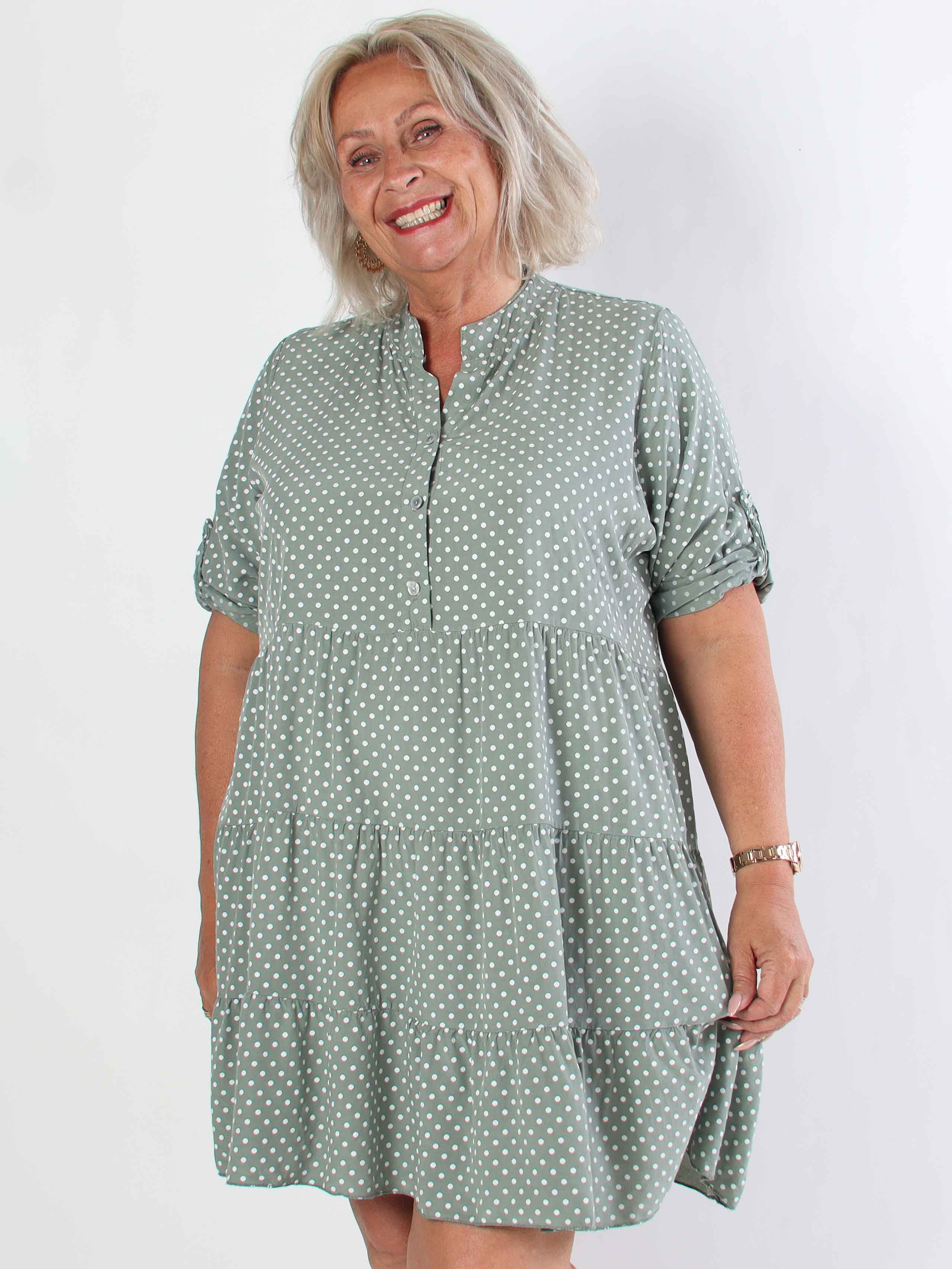 Dotti Short - Kort kjole med lag på lag look i viskose